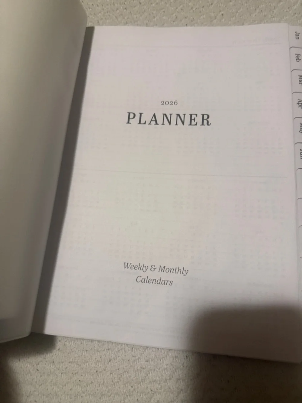 Recollections 2026 Teal & Gold Botanical Spiral Planner